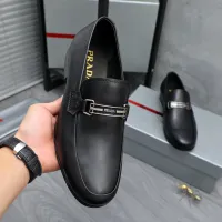 $96.00 USD Prada Leather Shoes For Men #1454711