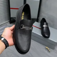 $96.00 USD Prada Leather Shoes For Men #1454712