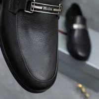 $96.00 USD Prada Leather Shoes For Men #1454712