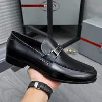 $96.00 USD Prada Leather Shoes For Men #1454713
