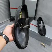 $96.00 USD Prada Leather Shoes For Men #1454713