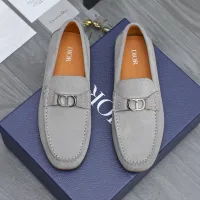 $98.00 USD Christian Dior Leather Shoes For Men #1455018
