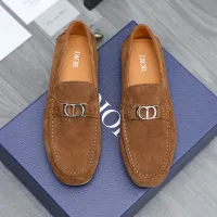 $98.00 USD Christian Dior Leather Shoes For Men #1455020