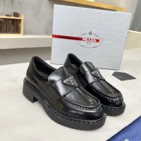 $98.00 USD Prada Leather Shoes For Men #1455234