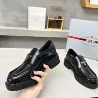 $98.00 USD Prada Leather Shoes For Men #1455234