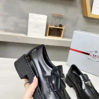 $98.00 USD Prada Leather Shoes For Women #1455235