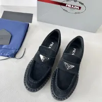 $98.00 USD Prada Leather Shoes For Women #1455237