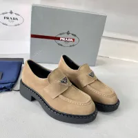 $98.00 USD Prada Leather Shoes For Men #1455242