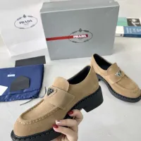 $98.00 USD Prada Leather Shoes For Men #1455242