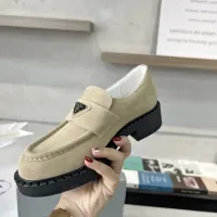 $98.00 USD Prada Leather Shoes For Women #1455245