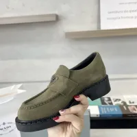 $98.00 USD Prada Leather Shoes For Women #1455247