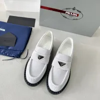 $98.00 USD Prada Leather Shoes For Women #1455249
