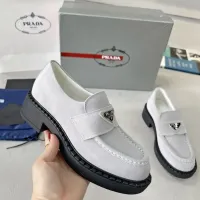 $98.00 USD Prada Leather Shoes For Women #1455249