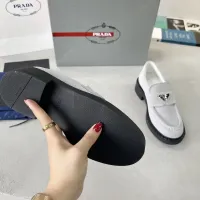 $98.00 USD Prada Leather Shoes For Women #1455249