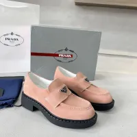 $98.00 USD Prada Leather Shoes For Women #1455250