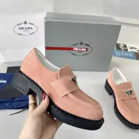 $98.00 USD Prada Leather Shoes For Women #1455250