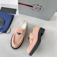 $98.00 USD Prada Leather Shoes For Women #1455250