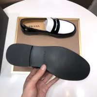 $92.00 USD Prada Leather Shoes For Men #1455285