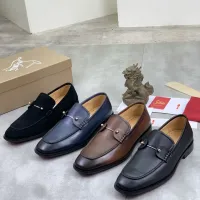 $102.00 USD Christian Louboutin Leather Shoes For Men #1455590