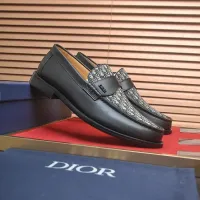 $102.00 USD Christian Dior Leather Shoes For Men #1455651