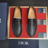 $102.00 USD Christian Dior Leather Shoes For Men #1455654