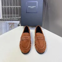 $118.00 USD Yves Saint Laurent YSL Leather Shoes For Women #1456143