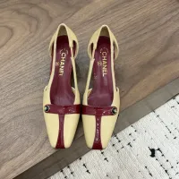 $105.00 USD Chanel High-Heeled Shoes For Women #1456160