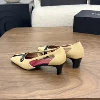 $105.00 USD Chanel High-Heeled Shoes For Women #1456161