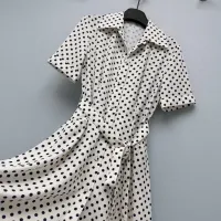 $118.00 USD Prada Dresses Short Sleeved For Women #1458089