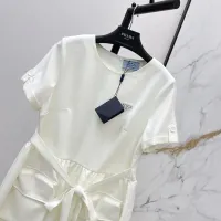$76.00 USD Prada Dresses Short Sleeved For Women #1458097