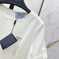 $76.00 USD Prada Dresses Short Sleeved For Women #1458097