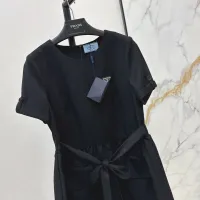 $76.00 USD Prada Dresses Short Sleeved For Women #1458098
