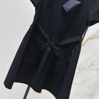 $76.00 USD Prada Dresses Short Sleeved For Women #1458098