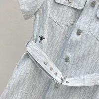 $85.00 USD Christian Dior Dresses Short Sleeved For Women #1458106