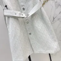 $85.00 USD Christian Dior Dresses Short Sleeved For Women #1458107
