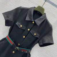 $82.00 USD Gucci Dresses Short Sleeved For Women #1458137