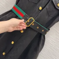 $82.00 USD Gucci Dresses Short Sleeved For Women #1458137