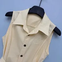 $125.00 USD Christian Dior Dresses Sleeveless For Women #1458140