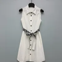 $125.00 USD Christian Dior Dresses Sleeveless For Women #1458141