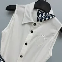 $125.00 USD Christian Dior Dresses Sleeveless For Women #1458141