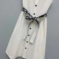 $125.00 USD Christian Dior Dresses Sleeveless For Women #1458141