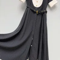 $135.00 USD Christian Dior Dresses Short Sleeved For Women #1458148