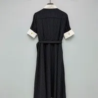 $135.00 USD Christian Dior Dresses Short Sleeved For Women #1458148