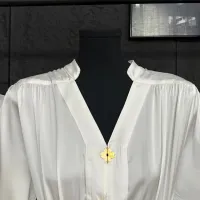 $88.00 USD Louis Vuitton LV Dresses Middle Sleeved For Women #1458163