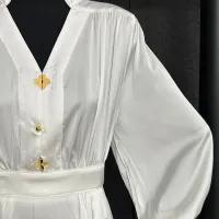 $88.00 USD Louis Vuitton LV Dresses Middle Sleeved For Women #1458163