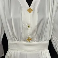 $88.00 USD Louis Vuitton LV Dresses Middle Sleeved For Women #1458163