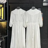 $88.00 USD Louis Vuitton LV Dresses Middle Sleeved For Women #1458163