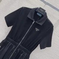 $80.00 USD Prada Dresses Short Sleeved For Women #1458306