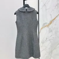 $76.00 USD Christian Dior Dresses Sleeveless For Women #1458453