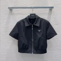 $85.00 USD Prada Tracksuits Short Sleeved For Women #1458487